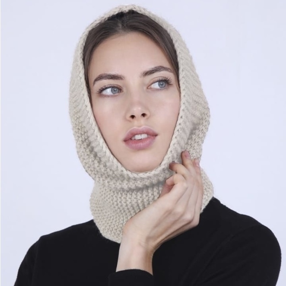 3/25$ Snood / carp / knitted scarf / Chunky knit Scarf